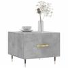 VidaXL Coffee Tables 2 Pcs Concrete Grey 50x50x40 Cm Engineered Wood 829357