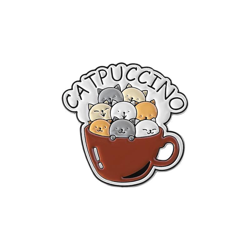 Adorable Kitten Enamel Lapel Pin - Cat Lover Collection
