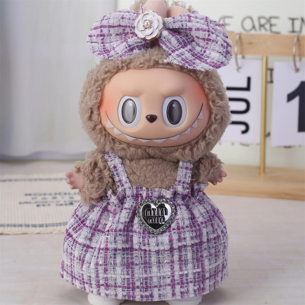 Labubu Baby Clothing Is Compatible with First, Second, and Third Generation 17cm Labubu Dolls