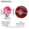 Charms Original Copper Plated Hardman Skull Beads Fit Bracelet Diy Fine Gift Women Delicate Jewelry Accessory