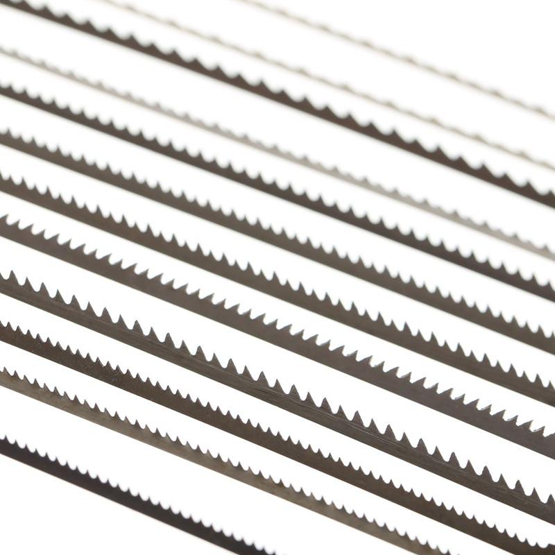 Buy Peigu 12x Pinned Scroll Saw Blades Woodworking Power Tools Accessories 127mm Black at