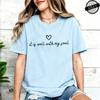 Women Clothing It Is Well with My Soul Print T Shirt Hipster T-Shirt Casual Tshirt O Neck Graphic T Shirts Short Sleeve Clothing