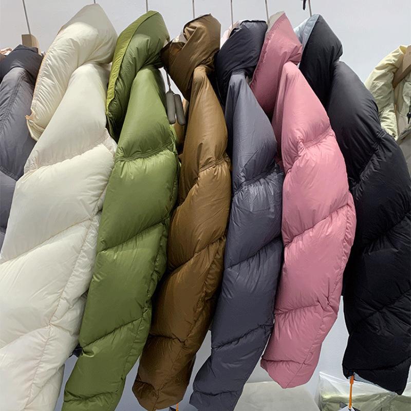 Down Jacket Warm Women's Windproof Short Jacket Winter Fashion Parkas Coat Women Outwear