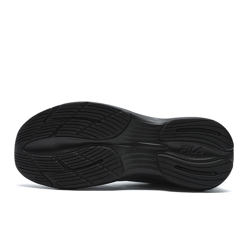 New FILA Durable Breathable Low Top Running Shoes Women's Black A12W441117FBK