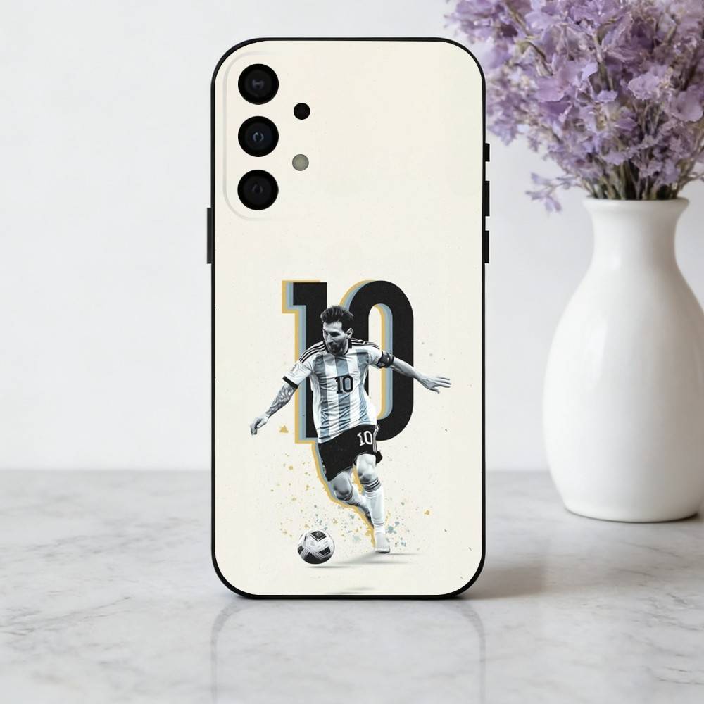 

S-Superstar-M-MessiS-10-PrintS Phone Case For Samsung Galaxy A73,A72,A71,A70,A53,A52,A51,Soft Silicone Black Cover Samsung a42 5g