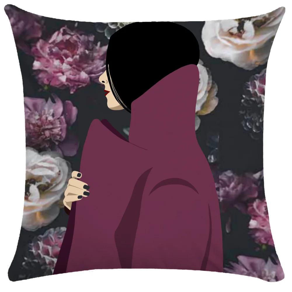 Home Decor Throw Pillow Covers Room Aesthetics Fashion Ladies   Double Bed Cushion