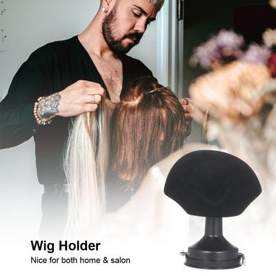 Wig Making Stand for Holding Displaying Hat Styling Hair Wig Holder Stand with Suction Cup