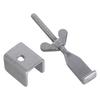 Enhances Home Security Slide Bolt Lock Steel Door Latches Heavy Duty Stainless Steel Door Guard for Theft Prevention