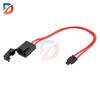 Diymore 32V ACC Mini Micro2 Držák pojistky do auta 16AWG Beztrátová pojistková skříňka ATM Vložka Světlo Navigace do auta Modifikovaný prodlužovací kabel pojistky