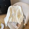 Sweet Age-Defying Embroidered Floral Knit Cardigan - 2025 Autumn/Winter Women's Outerwear