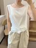 Women's Loose Modal Base Inner Vest Can Be Worn Outside Plus Size Sleeveless Sweatshirt Top