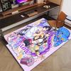 Custom KPop Demon Hunters Mat Personalized Name, Polyester Washable Indoor Entryway Rug, Gift for Christmas, Easter, Thanksgiving Day