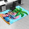 Office Rug Lilo Stitch theme 3D Printed Anti-Slip Rug-Machine Washable for Living Room