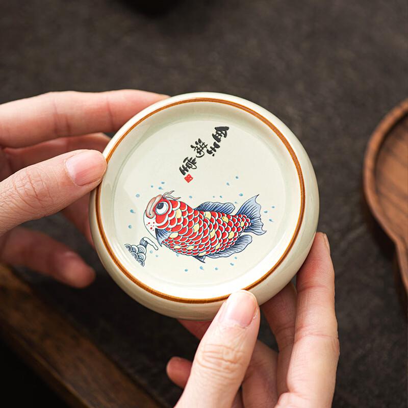 Heat-Insulated Ceramic Tea Coaster