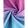 Ein hochtailliertes Neckholder-Kleid im Gradient-Patchwork-Stil für Damenbekleidung im Frühling und Sommer