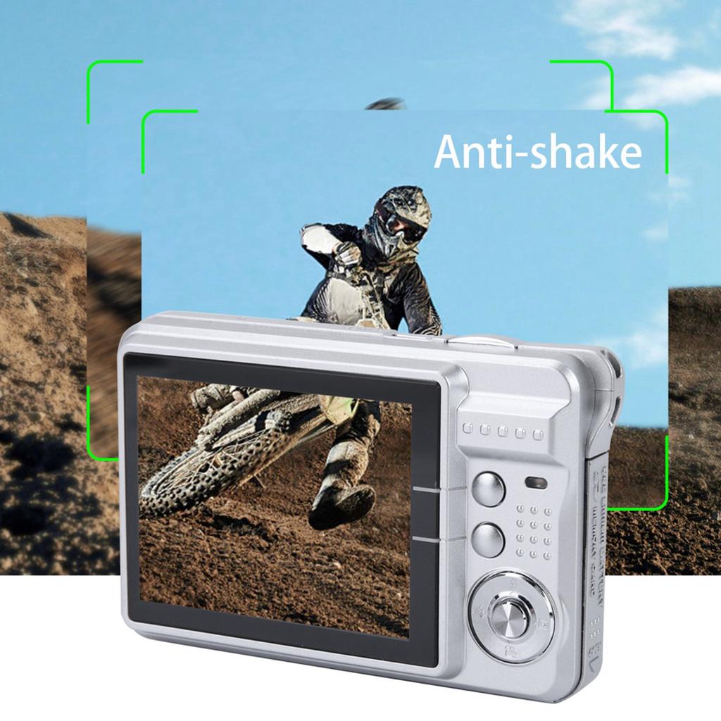 2.7 Inch Screen HD Children Toy Digital Video Camera Kids with Battery(silver)
