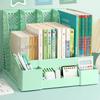 1 Stück Schreibtisch-Aktenorganizer mit 4 Fächern PP-Material Abnehmbar Platzsparend Bürobedarf Dokumentensortierung Aufbewahrungsbox