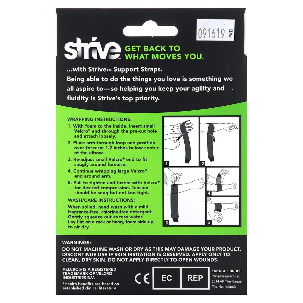 Tennis Elbow Fixation Strap, 1 Support Strap