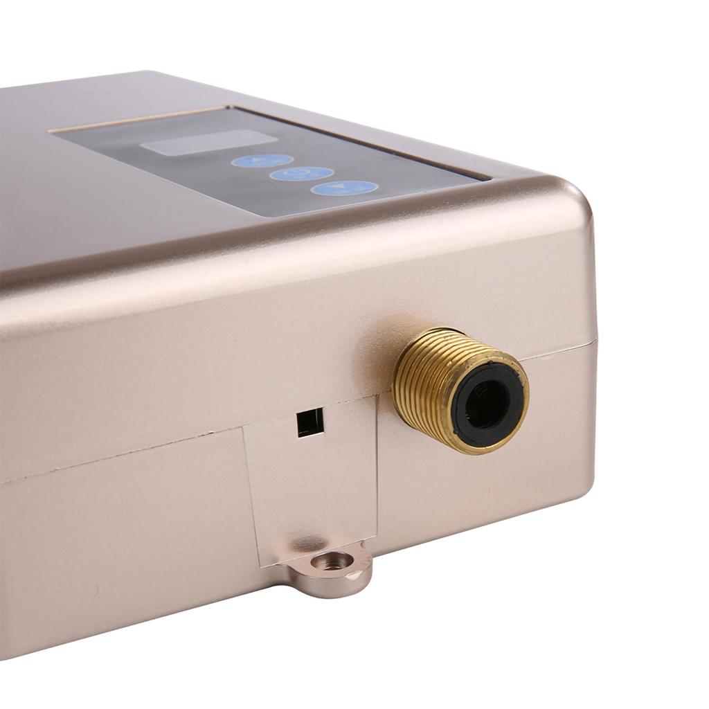 220V 5.5KW Mini Instant Electric Water Heater Tankless Shower Hot Water System Kitchen Golden