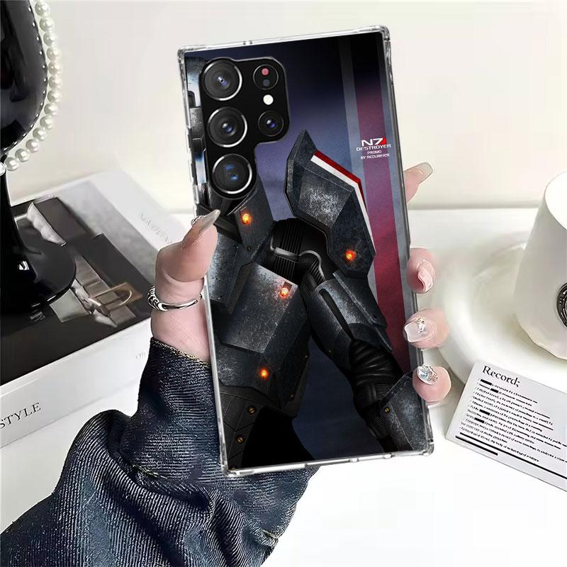 N7 Mass Effect Soft Phone Case For Samsung Galaxy S22 S23 S24 S25 Edge S26 Ultra S20 FE S21 Plus + Fundas Coque Galaxy S20 S21 S