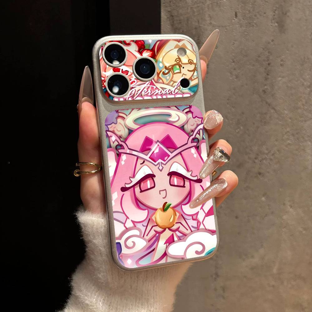Mobile Game C-Cookie Run Kingdom Back Cover Decal Protective For Iphone 17 Pro Max Skin Sticker Back Protective
