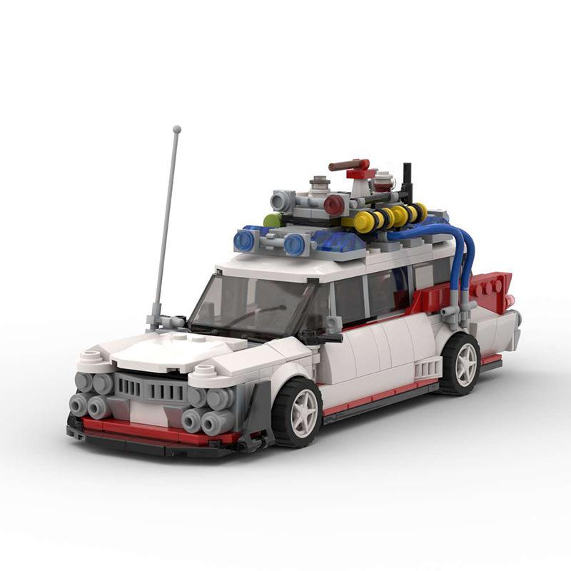 Technische Autos Stadt Super Ghostbusters Modell Bausteine Schöpfer Klassisches Filmauto Steine DIY Bildungsspielzeug für Kinder