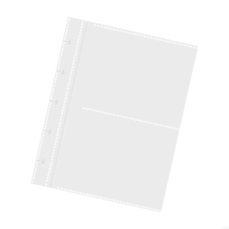 62KD Stylish Clear Photo Album Photocard Binder Book for Students and Office Workers