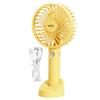 Portable Rechargeable Mini Fan Handheld Fans With Base Summer Outdoor 3 Speed Adjustable Cooling Fan With Phone Holder