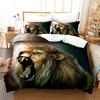 3D Digital Printing Bedding Quilt Set Three-Piece Elephant Animal Cartoon Animation