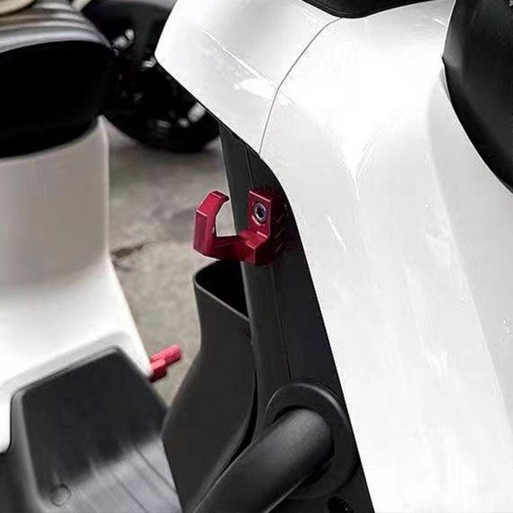 Aluminum Alloy Motorcycle Handlebar Hook Universal Mount Helmet Holder CNC Foldable Hook  Scooters