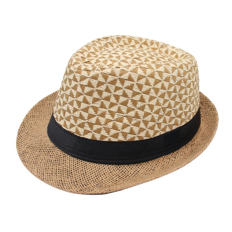 New Trilby Hat Black Ribbon Accessories Sequined Top Hat Spacewalk Jazz Hat