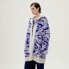 LESS Cloud Dragon Hooded Knit Cardigan