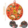 Roti Maker 12 Inch Insulated Cloth Taco Warmer Holder For Corn Flour Tortillas Microwave Oven