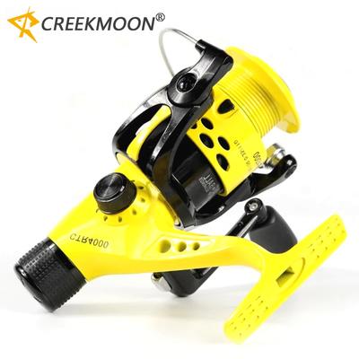 Mulinello da pesca a spinning 5.5:1 Bobina da Pesca 12BB con Testa Galvanizzata per Casting Baitcasting Feeder per Persico Luccio Carpa Serie Forza di Recupero Freno Posteriore