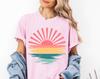 Comfort Colors® Sun T-Shirt, Summer Shirt, Beach Shirts, Sunhine T-Shirt, Gift For Woman, Boho Sun Shirt, Sun Shirt, Cute Womans Shirt