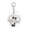 Jujutsu Kaisen Gojo Satoru Acrylic Keychain Exquisite Student Megumi Keyring Bag Decor Pendant  Keyring Yuji Birthday Gift
