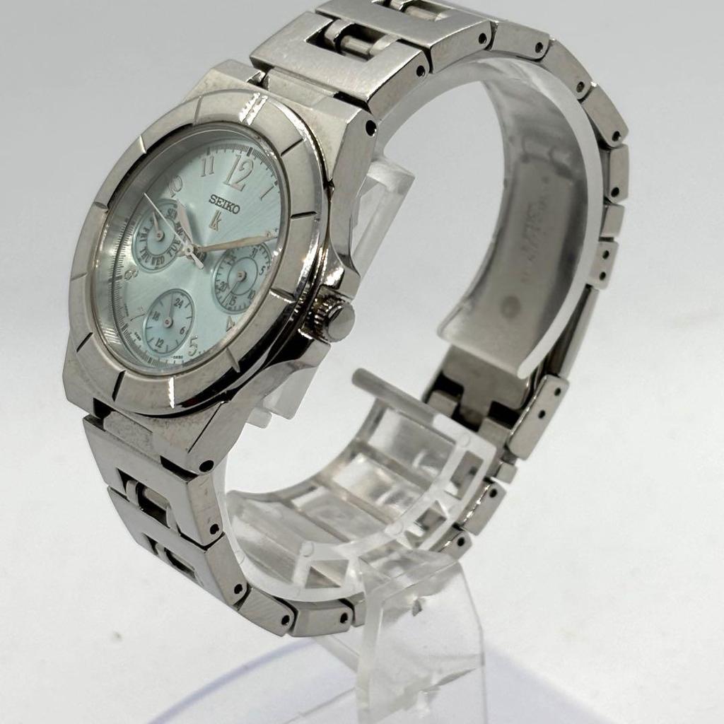 [USED] Seiko Lucia Blue Dial Chronograph Quartz