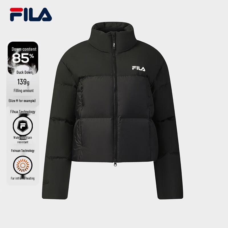 FILA Women s Yang Mi Collection Casual Short Down Jacket L