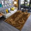 Norse Mythology Viking Art Suitable As a Non-slip Mat for the Living Room or Bedroom Sofa