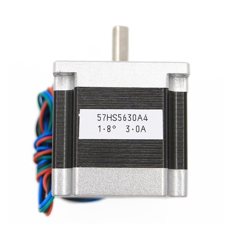 Шаговый двигатель 57x56 D=8мм NEMA23 4 провода 3А 1.26Н.м Шаговый двигатель 180унц-дюйм NEMA 23 для гравировально-фрезерного станка с ЧПУ 3D-принтера(6,35) 6.35mm