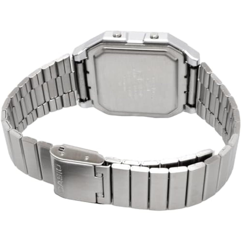 Casio CASIO Standard Digital Wristwatch with Analog Display Vintage Series A130WE-7A Unisex Sil...