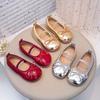 Girls' Bow Princess Mary Janes - Spring/Autumn 2026: Comfortable, Soft Sole, Versatile Dance Leather Shoes