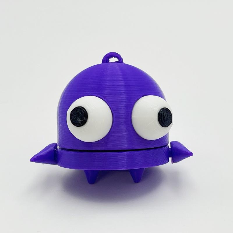 Mini Robot Figure REPO3D Printed Doll Keychain Display Toy Home Decor Craft Figurine Small Miniature Scale Ratio Model Home Garden