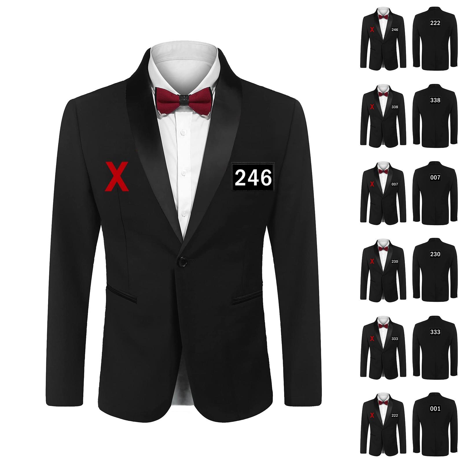 

Men s Stylish and Comfortable Suit Jacket XL срібний