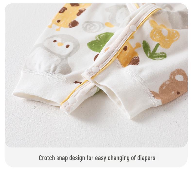 Baby-Body aus reiner Baumwolle - Mönch-Strampler für Neugeborene für alle Jahreszeiten (0-3 Monate)