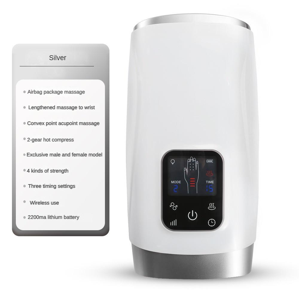 Palm Finger Acupoint Wireless Massage Equipment Air Compression Finger Massage Machine Electric Hands Massager