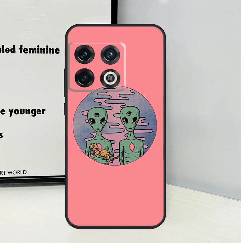 

Aesthetics Cartoon Alien Space For OnePlus Nord 5 CE 4 3 Lite N20 N30 Case For OnePlus 15 12 13 11 9 10 Pro 10T 12R 13R 13T OnePlus 15