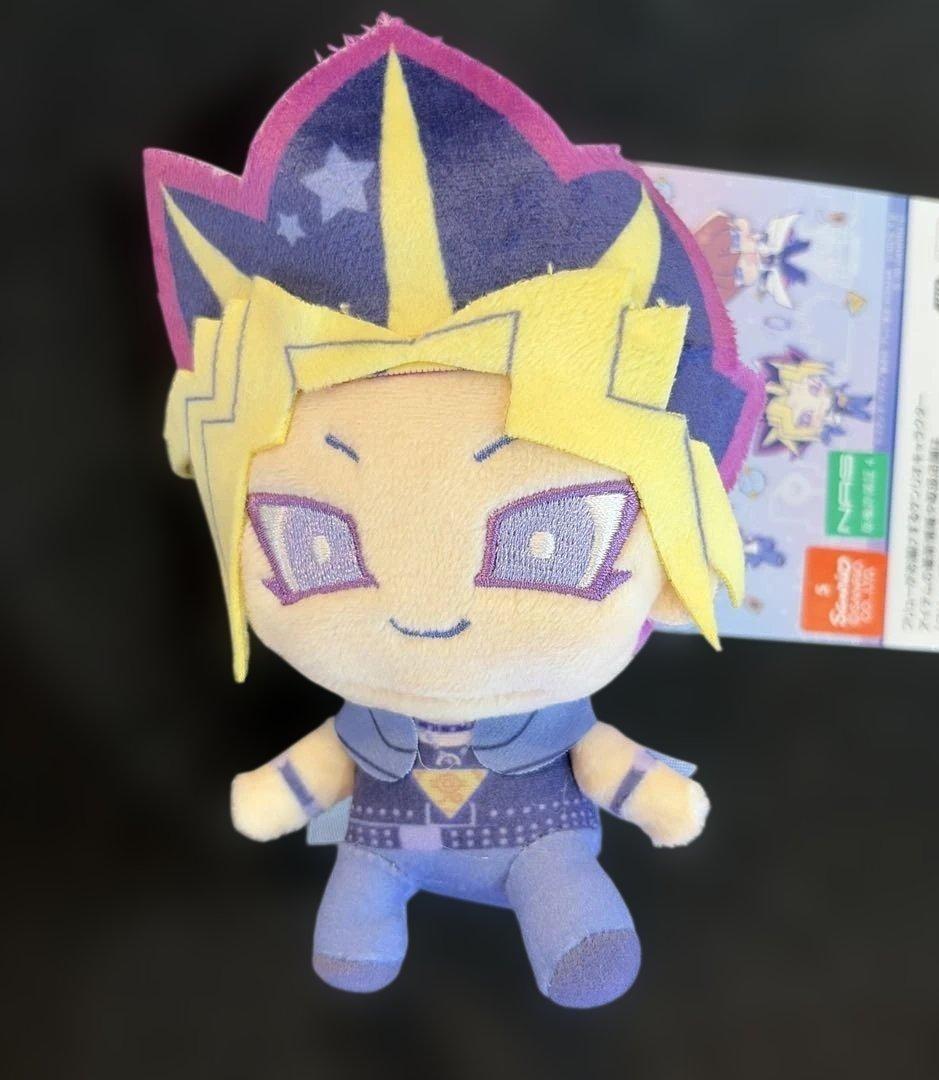 Yu-Gi-Oh x Sanrio Dark Yugi Muto Plush Mascot 12cm From Japan