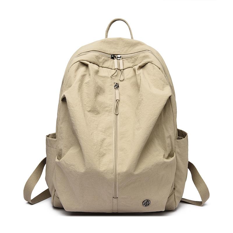Versatile Student School Bag Large Capacity Lightweight Simple Backpack Leisure Travel Commuter Sports Backpack