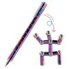 Magnetic Pen Set In Silver Color Includes 13 Magnetic Rings 3 Pen Refills 12 Beads And 2 Capacitive Heads